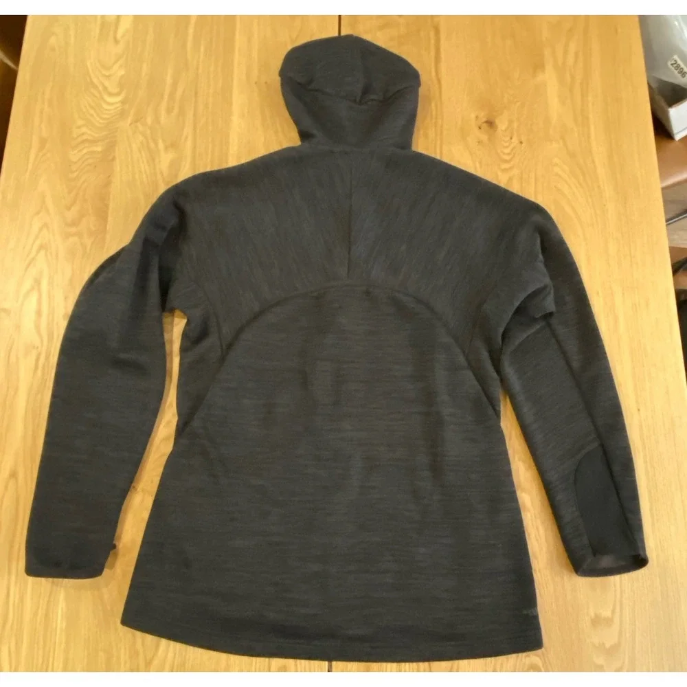 Adidas Climaheat Freelift 360 Hoodie Men's Medium Blue Black Full Zip